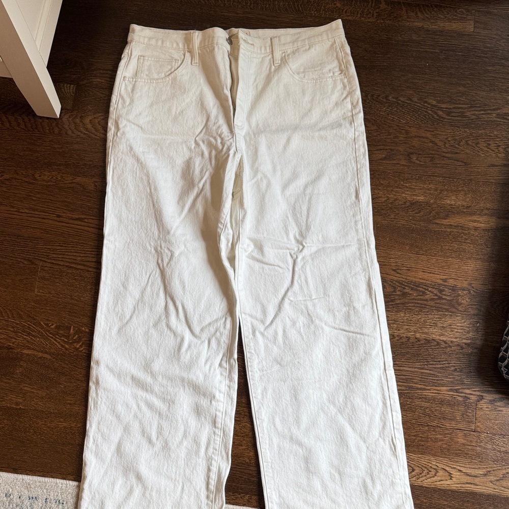 Universal Thread Women’s Off-White Wide Leg Pants
